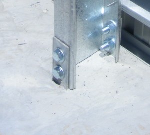 buy strap cast in slab footing cleat bracket online