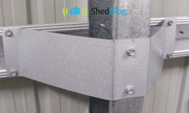 What is a Fly Brace in Steel Sheds and what does a Fly Brace do?