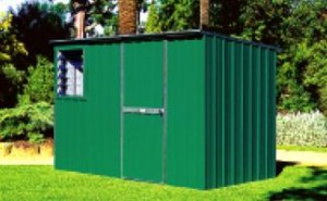buy green skillion model easyshed shop online shedblog
