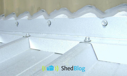 How to join an Annexe Roof onto the side of you Shed