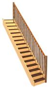 straight stairs with balustrade for sheds homes buy