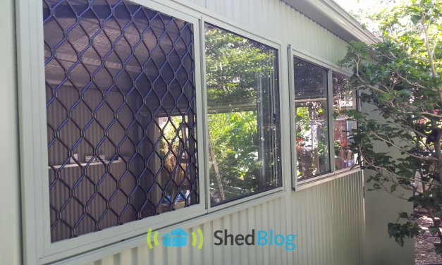 Our Shed Windows – Rob from Adelaide’s Builder says They are the Best