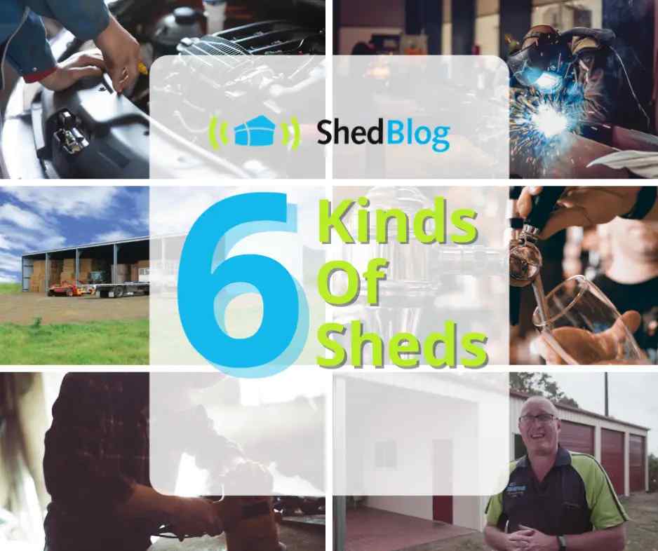 6 kinds of sheds