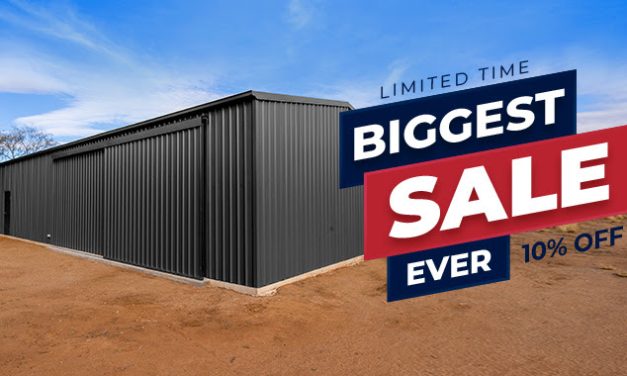 Massive Shed Sale – Start building your dream shed in this new year 2023