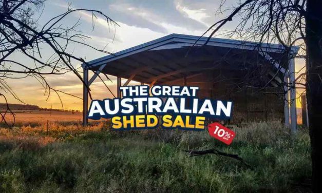 Wide Spans Great Australian Shed Sale