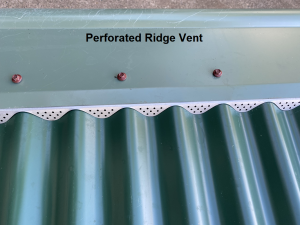 Perforated Ridge Vent 2
