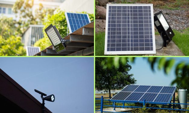 Add a Solar powered Security light to your shed