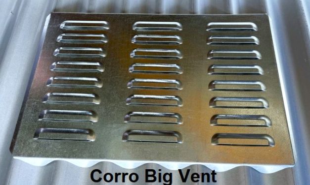 Introducing Shedblog’s New Range Of ‘Big’ Corrugated Profile Vents