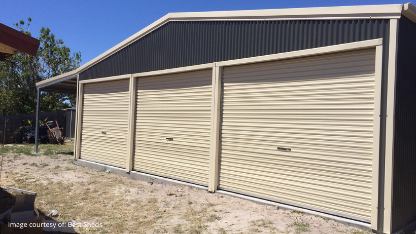 Triple Garages from Best Sheds