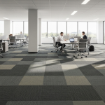 office workers in an office