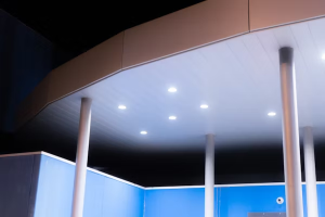 ceiling with lights