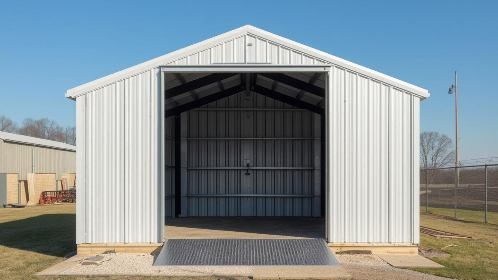 shed with ramp