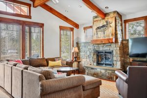 Beautiful open plan home with a well styled living room