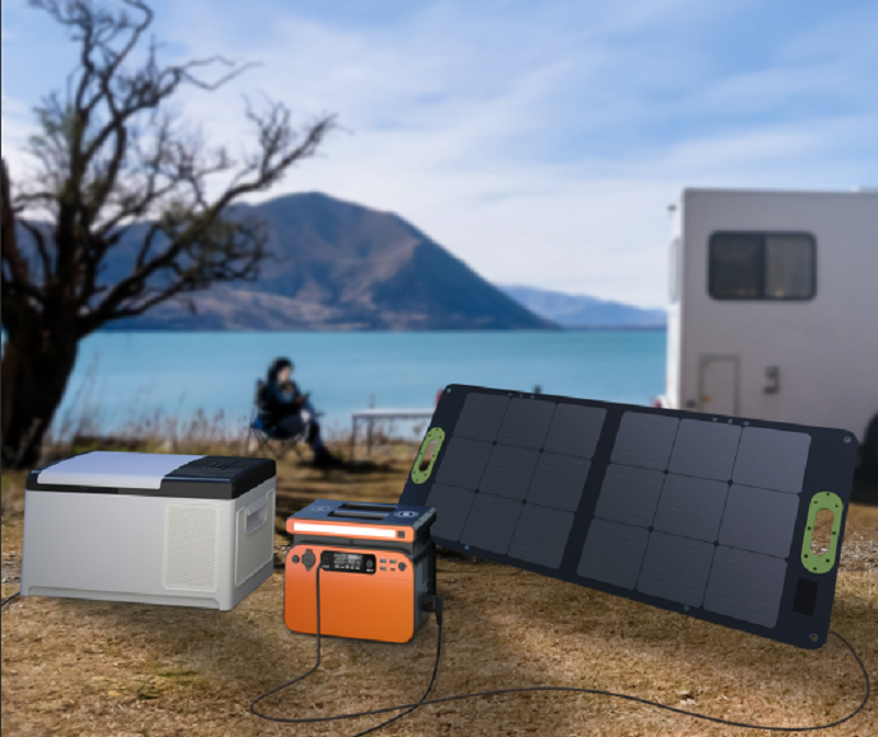Off-Grid Power for Mobile Living in a scenic lakeside setting