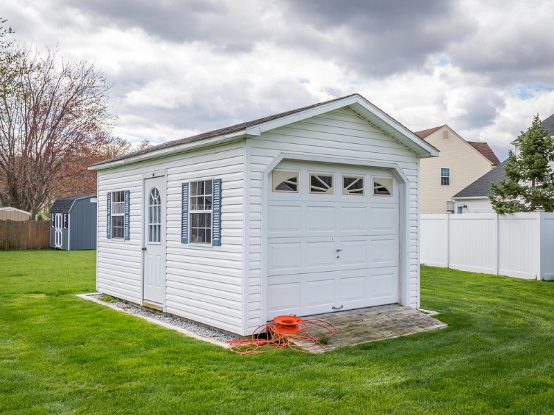 Photo of a Shed in the Backyard