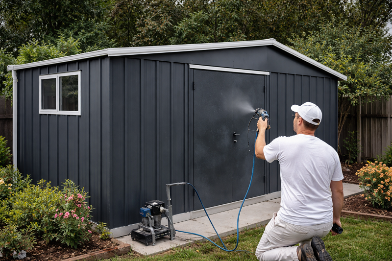 Professional-Painting-for-Shed