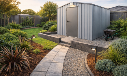Shed Landscaping 101: How to Blend Your Steel Building into Your Garden