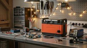 Tools placed at the table