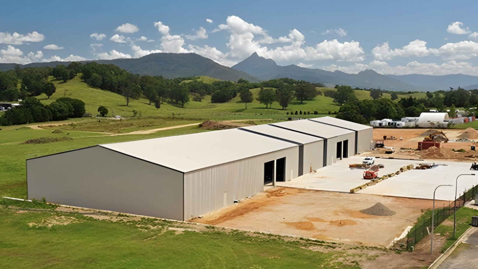 commercial industrial shed