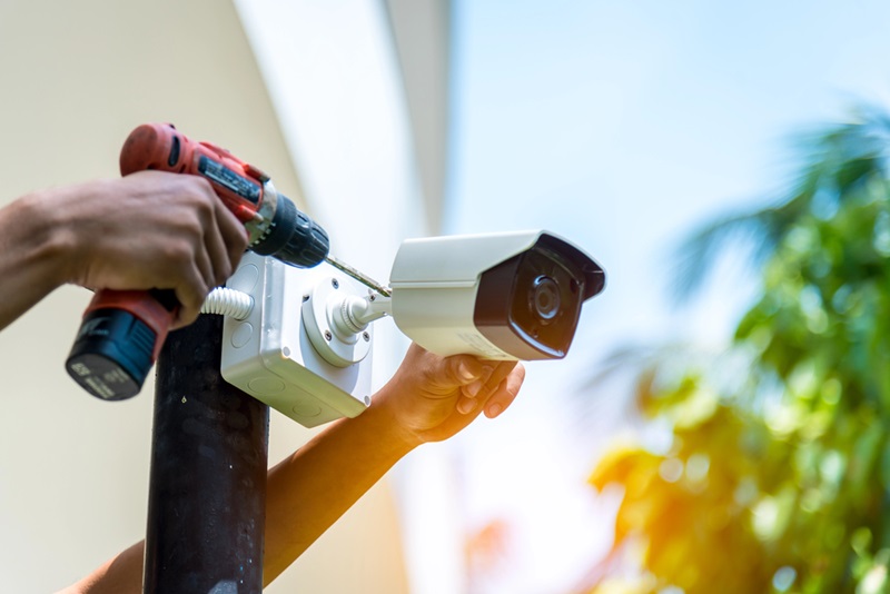A CCTV camera technology for security area to protection