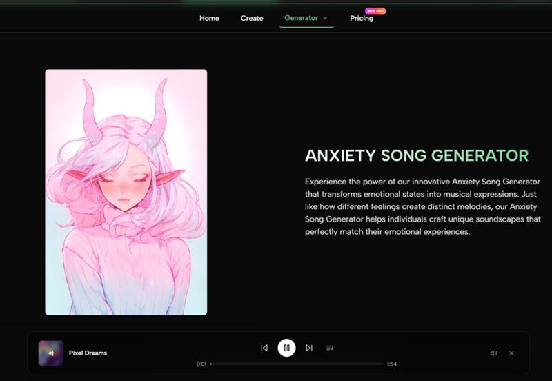 Anxiety Song Generator