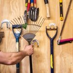Hanging Garden Hand Tools and Rake