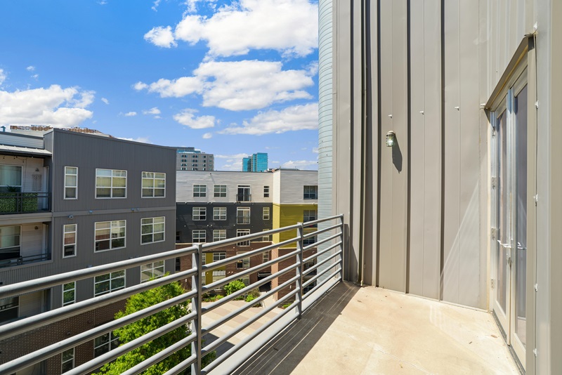Modern City Apartment Balcony