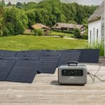 Portable Power Station Charging with Solar Panels