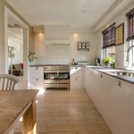 Bright and Airy Country-Style Kitchen with Open Layout