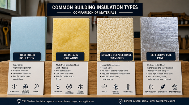 Choosing the Right Home Insulation Material