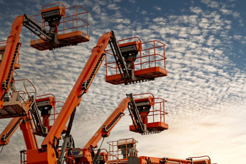 Heavy Construction Equipment and Elevated Work Cradles