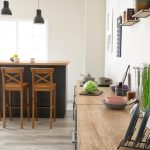 Interior of stylish modern kitchen