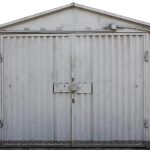 Metal Shed Door with Lock