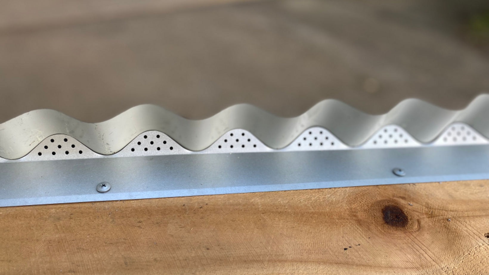 perforated eave vent