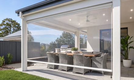 Weather Protection Blinds for Cafes and Hospitality Spaces