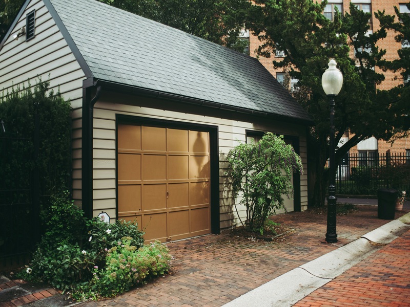 a house with a garage a house with a garage