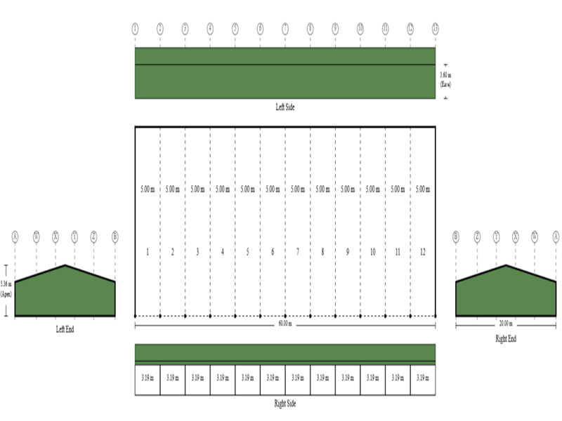 20m x 60m 20m x 60m