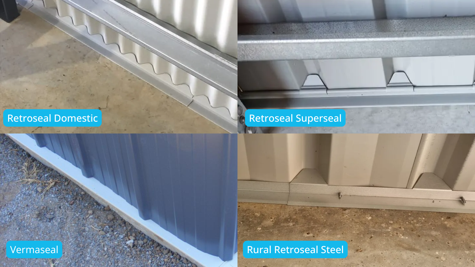 Which Shed Bottom Seal Is Right for You