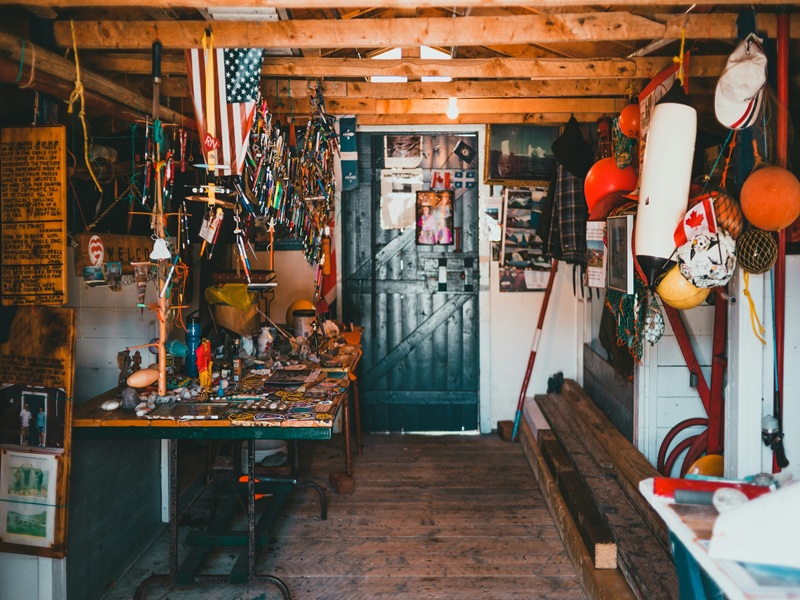 a room filled with lots of items and decorations a room filled with lots of items and decorations