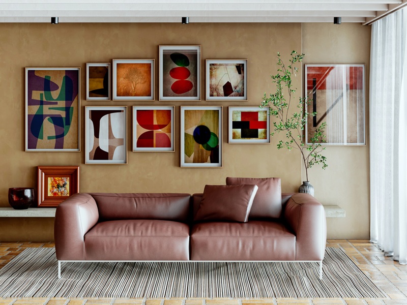 luxury modern bright interiors living room mockup illustration 3D rendering image luxury modern bright interiors living room mockup illustration 3D rendering image